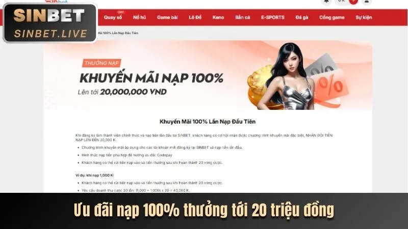 Khuyến mãi chào mừng thành viên mới tại 98bet link mới